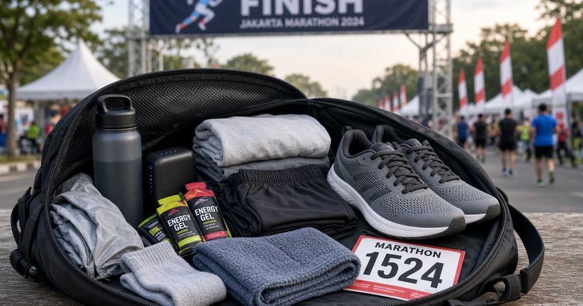 Jangan Cuma Bawa Jersey Cadangan: 5 Perlengkapan Wajib di Drop Bag Borobudur Marathon