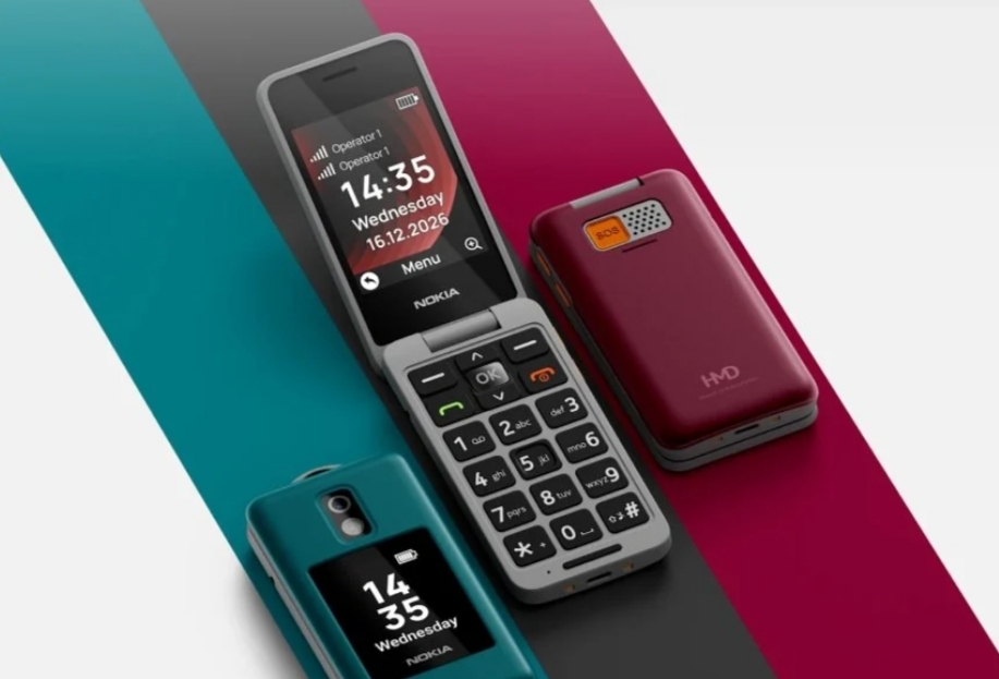 Nokia 2360 Flip Resmi Meluncur, Ponsel Lipat Sederhana dengan Layar Ganda dan Tombol SOS