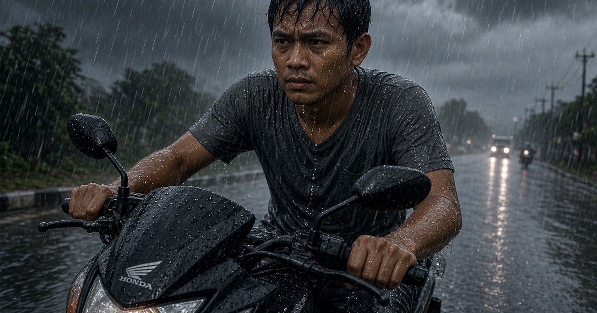 Hujan Deras, Gas Makin Dalam: Anatomi Prinsip “Sedikit Lagi Sampai” Warga +62