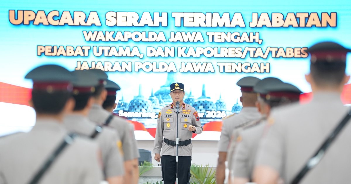 Kapolda Jateng Pimpin Sertijab 13 Jabatan Strategis, Perkuat Semangat Polisi Bersama Masyarakat