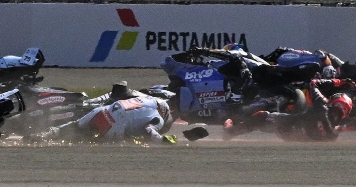 Marquez Dituding Picu Kecelakaan Aprilia di Sprint Mandalika 2026, Balapan Berakhir Kontroversial