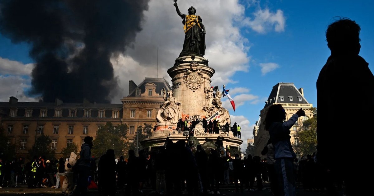 24 Jam Terakhir: Prancis Rusuh 2.400 Ditangkap, Demo “Menular” ke Italia hingga Portugal