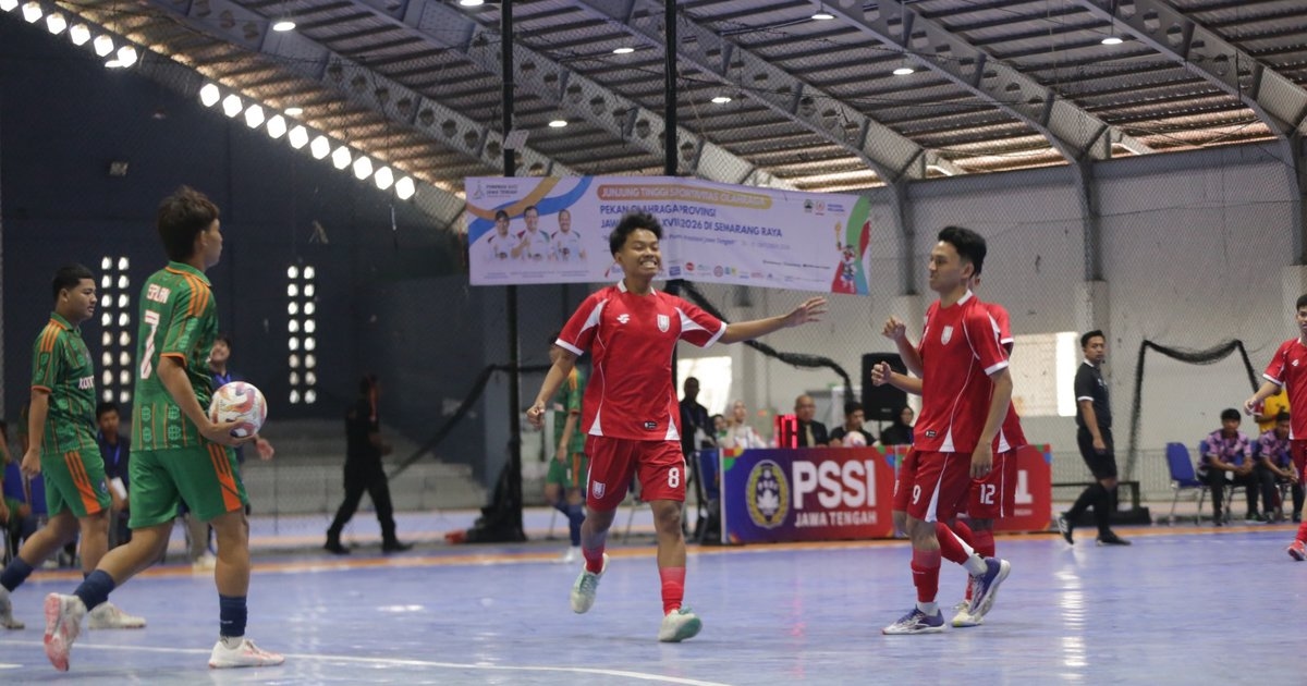 Di Luar Nurul, Tum Futsal Kota Semarang Cetak 31 Gol di Penyisihan Porprov Jateng