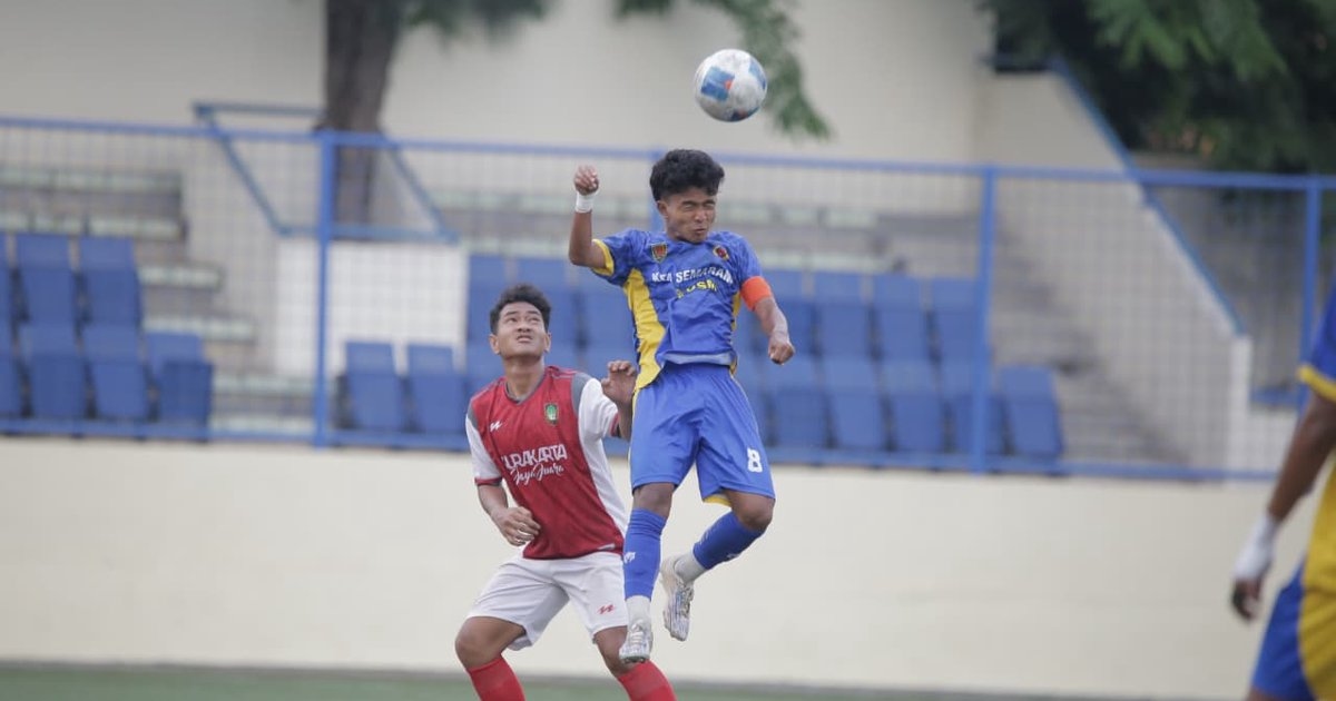 Meski Lolos Semifinal Porprov Jateng, Tim Sepakbola Kota Semarang Lakukan Evaluasi di Berbagai Lini