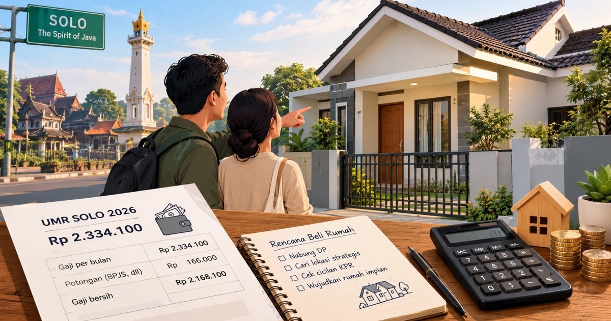 Rahasia Beli Rumah Pertama di Solo dengan Gaji UMR: Bukan Soal Hemat, Tapi Soal Ini