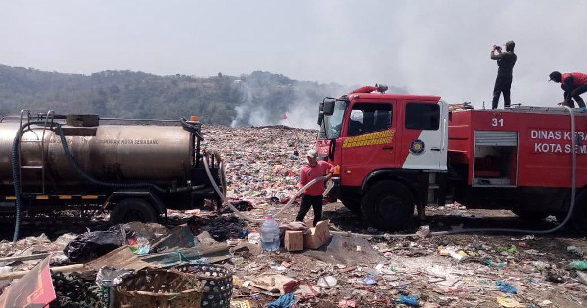 Wali Kota Semarang Agustina Ucapkan Terimakasih Kepada Brimob Atas Bantuan Deteksi Titik Api TPA Jatibarang dengan Drone Thermal