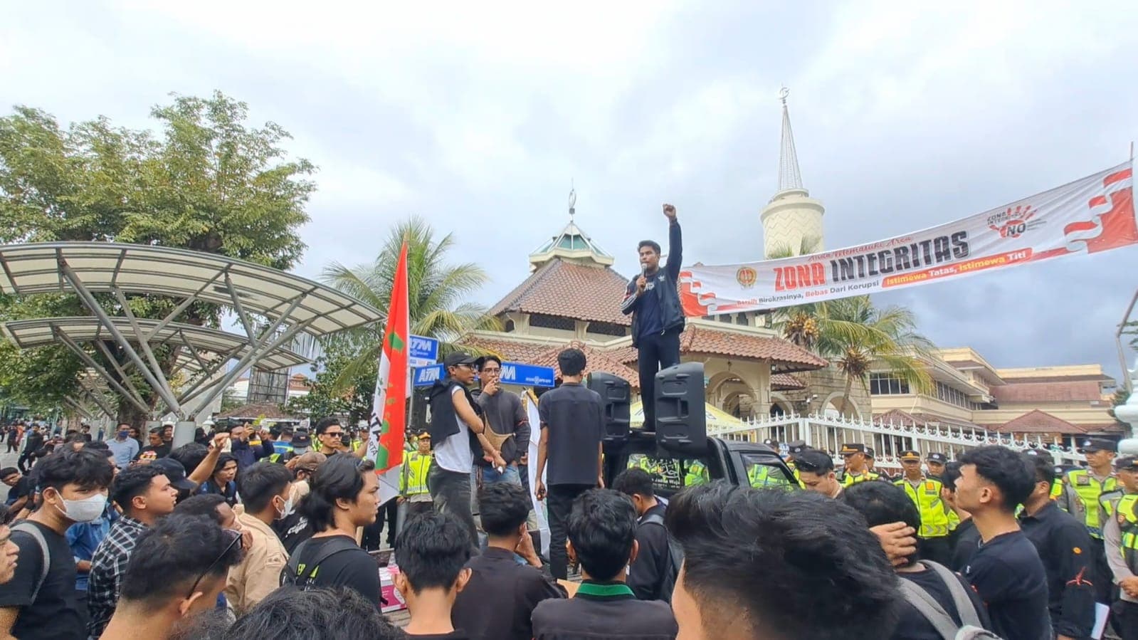 Demo Mahasiswa di Jogja Hari Ini: Soroti 2 Tahun Prabowo-Gibran dan Makan Bergizi Gratis