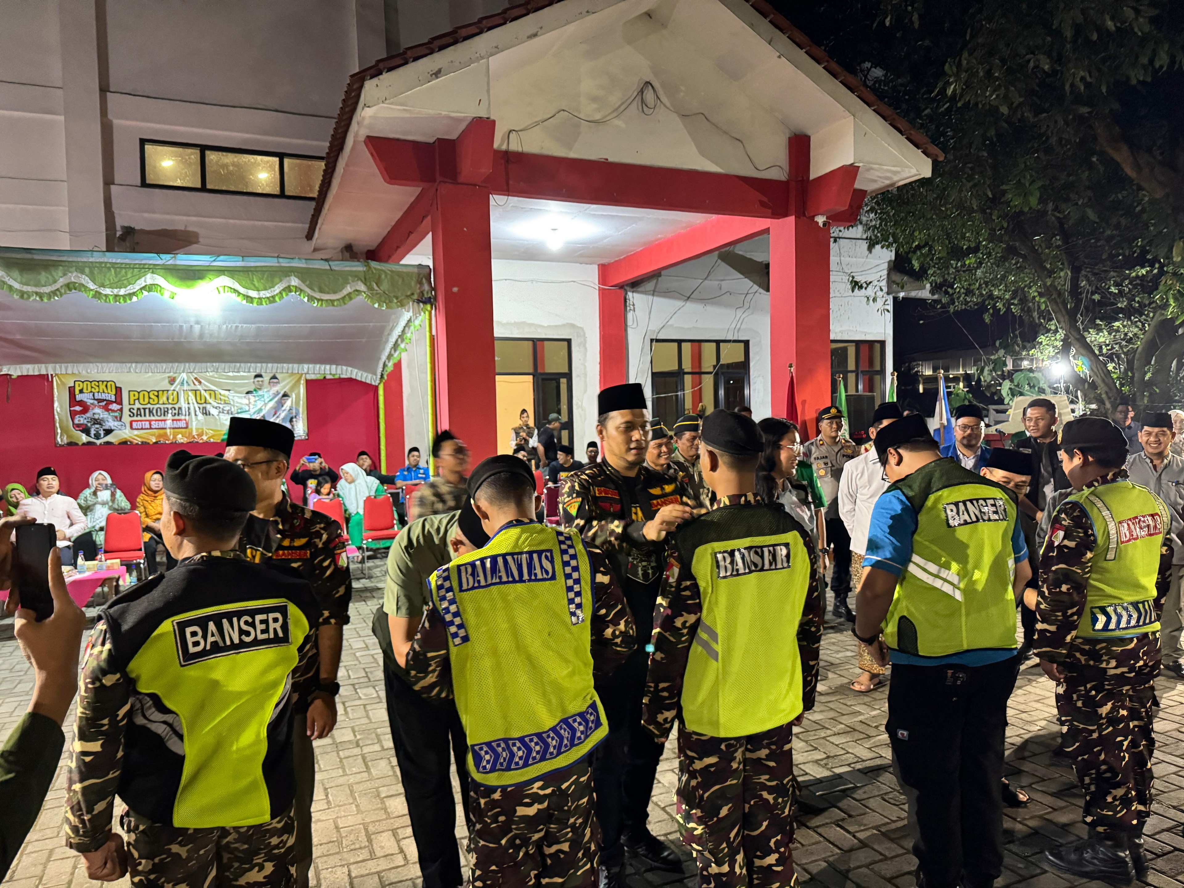 267 Posko Mudik Ansor Jateng Siap Layani Pemudik, Wujud Nyata Khidmah Ansor-Banser untuk Umat