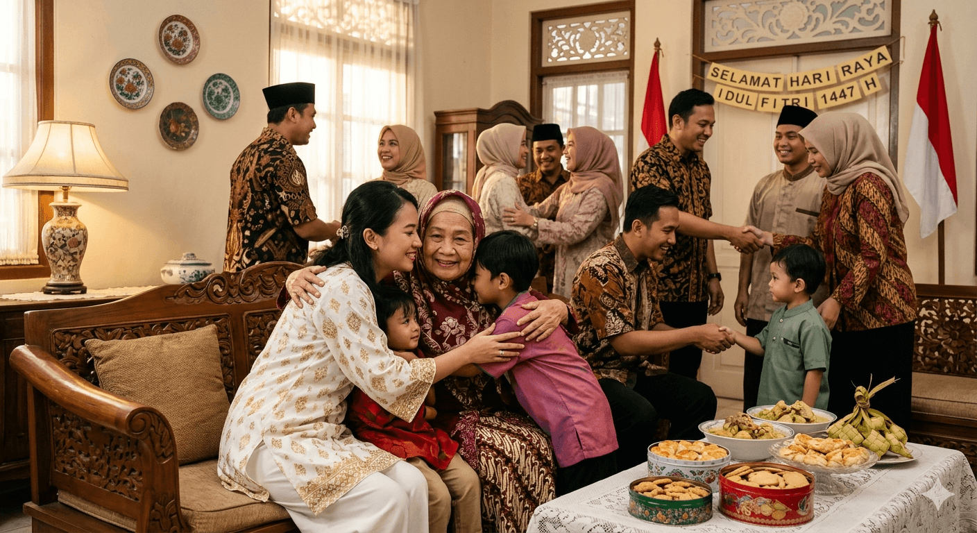 5 Mitos Unik Seputar Lebaran di Indonesia, dari Pamali Baju Hitam hingga Larangan Nyapu