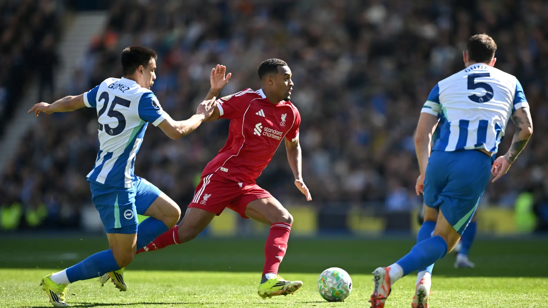 Rating Pemain Liverpool: The Reds Kalah 2-1 dari Brighton dan Gagal Amankan Posisi, Welbeck Cetak Brace