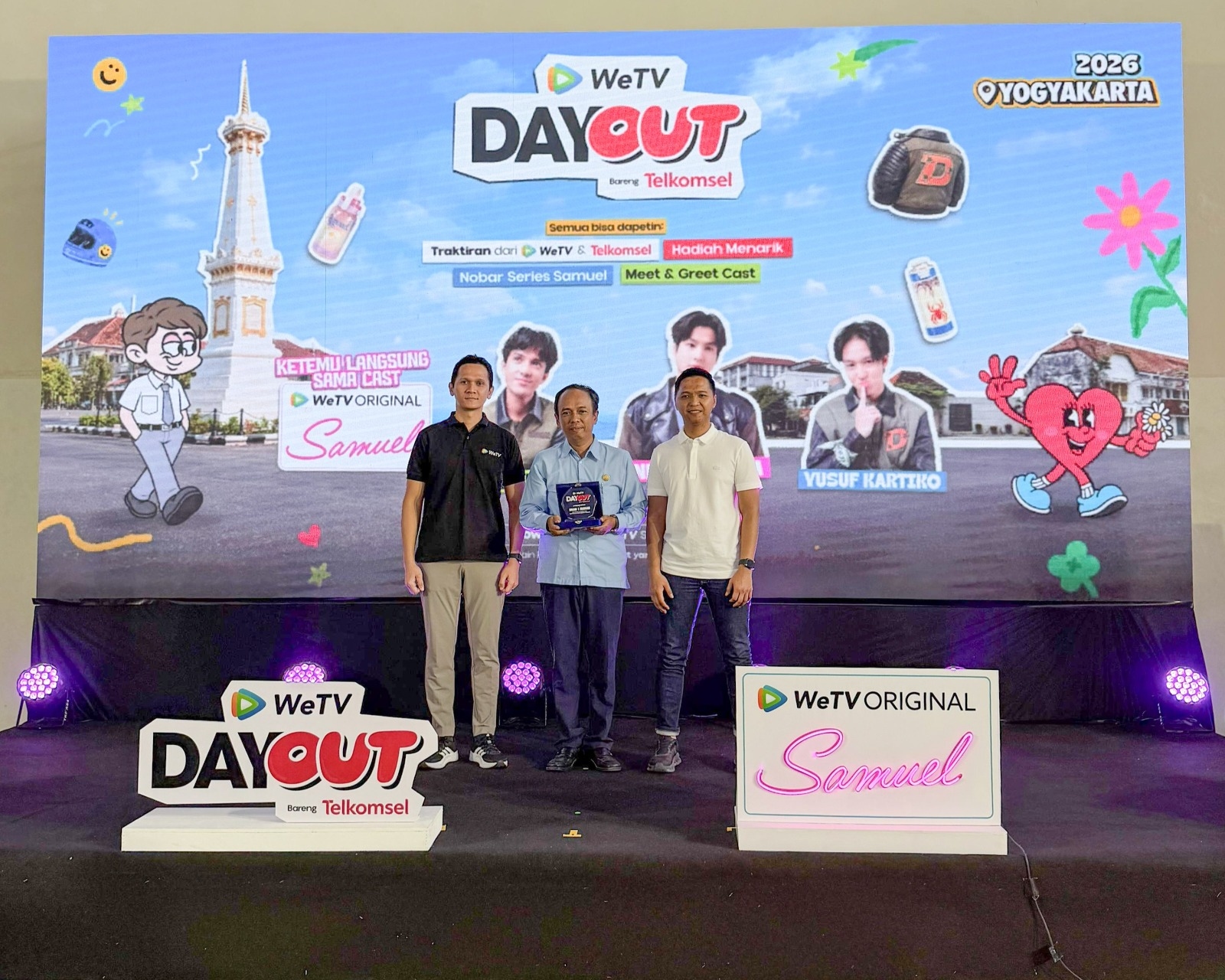 WeTV Day Out dan Telkomsel Ajak Pelajar Yogyakarta Menyelami Industri Kreatif Digital Lewat Edu-Entertainment Interaktif