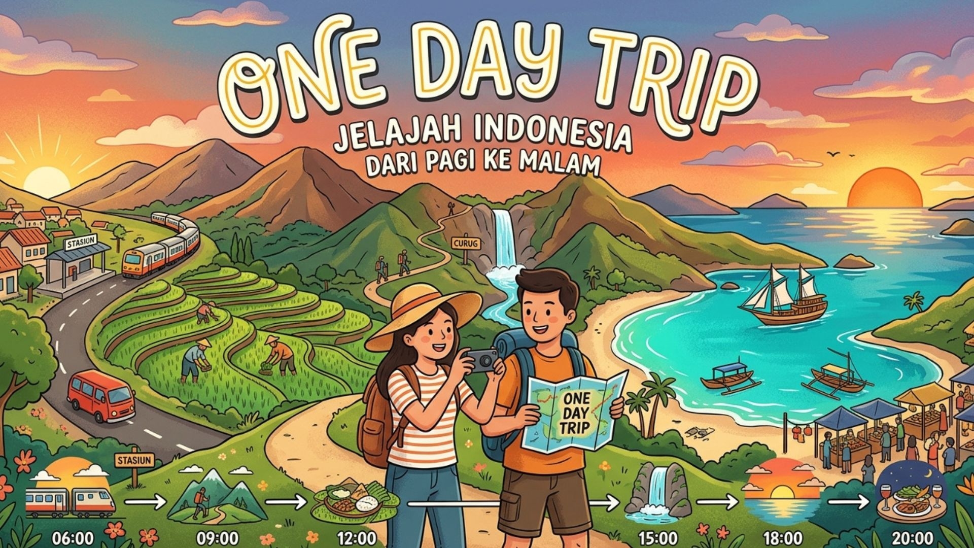 One Day Trip Anti Boncos! Ikuti 7 Tips Tour Hemat Ini Tanpa Bikin Dompet Jebol