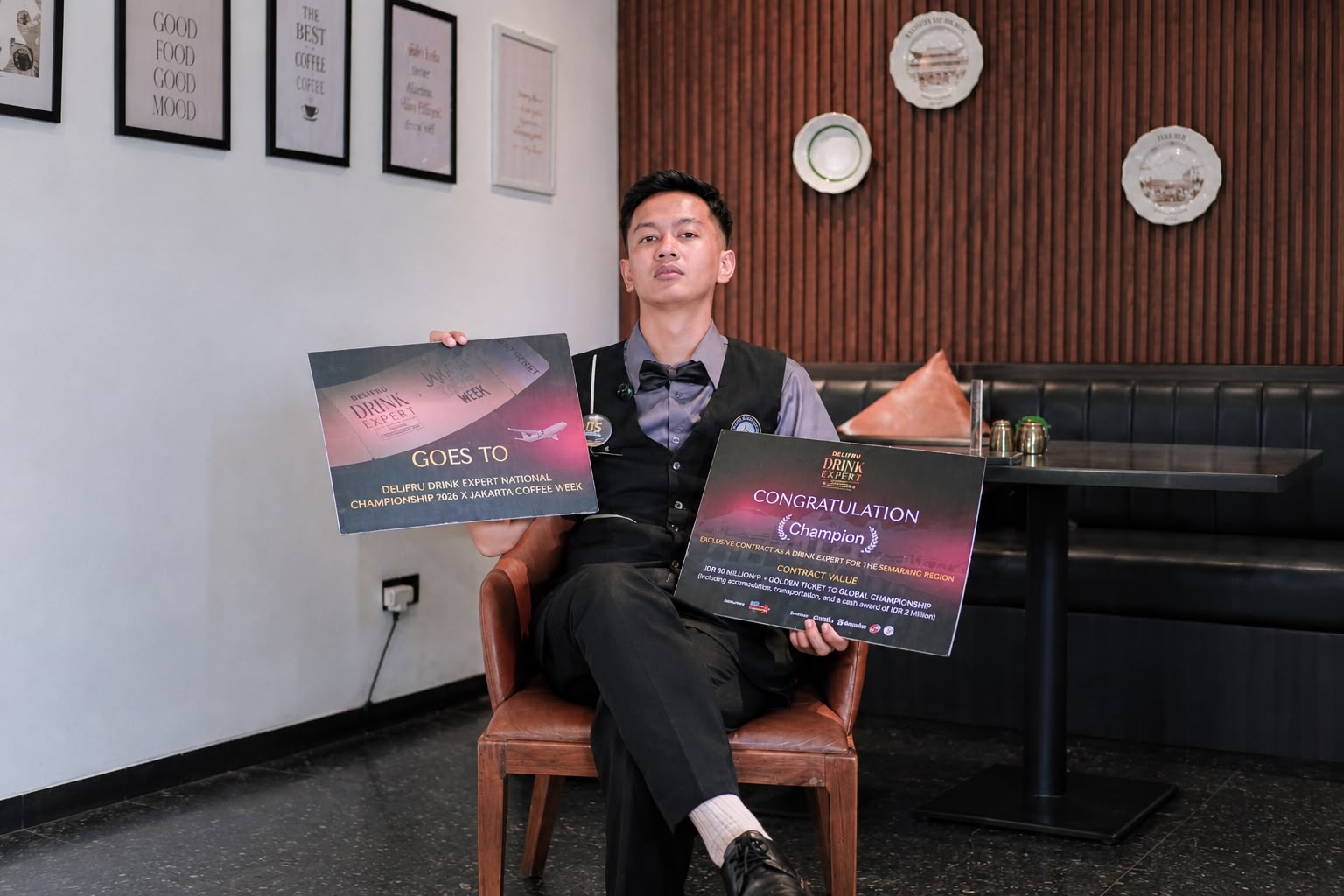 Barista Obsidian Raih Champion Delifru Drink Expert Regional Semarang 2026