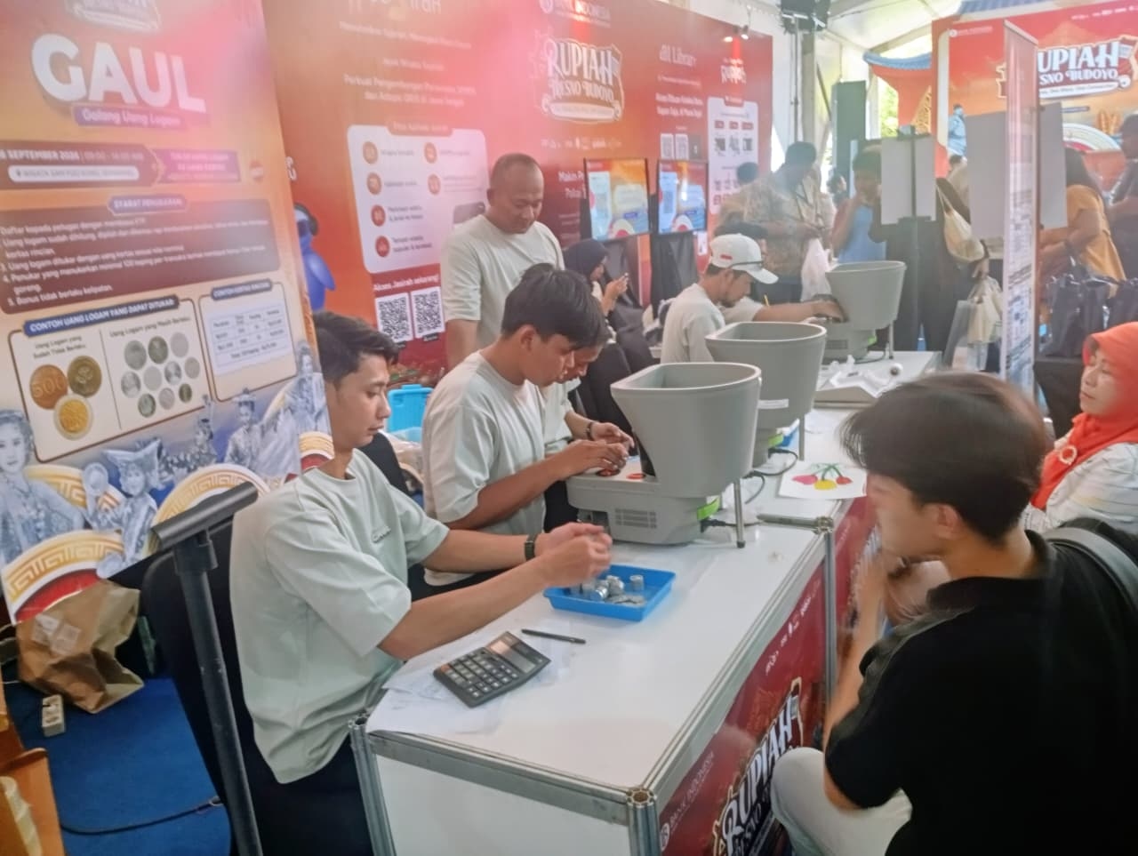 Program GAUL di Rupiah Tresno Budoyo 2026 Diminati Masyarakat, 21.840 Keping Uang Logam Berhasil Dikumpukan