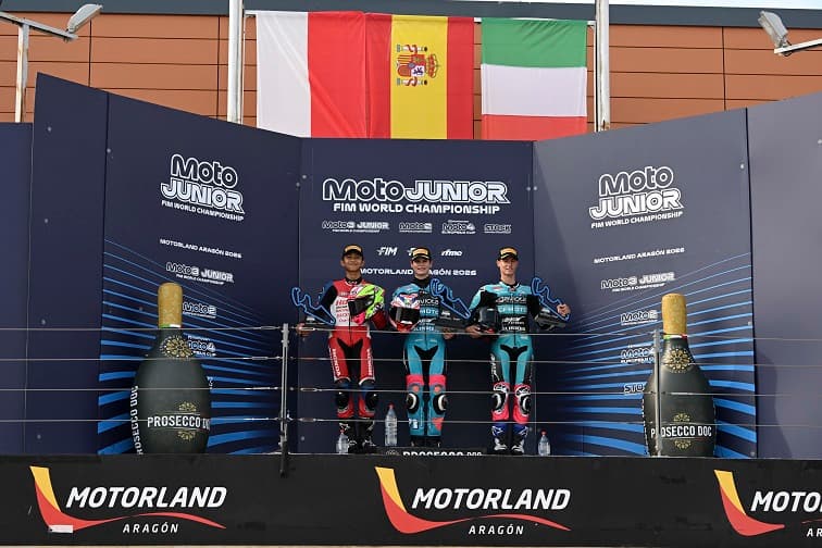 Finis Keempat di Race 2 Aragon, Ramadhipa Jaga Asa Tembus 3 Besar Klasemen JuniorGP