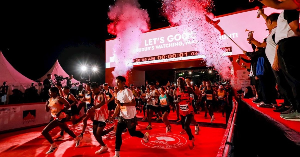 Borobudur Marathon 2026: 12.500 Pelari, Rute Baru Lewat MAJT, dan Tanjakan Cinta yang Tak Pernah Bohong