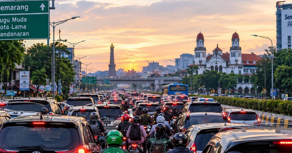 Update Rute Macet Kota Semarang dan Solo, 16 Oktober 2026: Piere Tendean Ditutup 14 Hari! Ini Rute Alternatif Biar Nggak Nyangkut