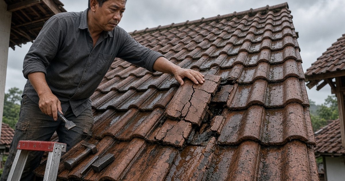 Jangan Tunggu Basah Kuyup: 7 Cara Cek Genteng Bocor Sebelum Musim Hujan Tiba