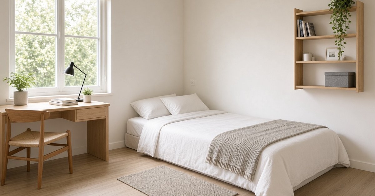 Kamar 2x3 Tanpa Dipan: Tips Menata Kasur Lantai Agar Tidak Terasa Seperti Matras Kosong