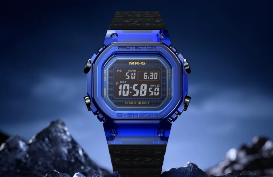 Casio Rilis G-Shock MRG-D5000 Blue Sapphire, Harganya Rp1,2 Miliar dan Cuma 20 Unit di Dunia