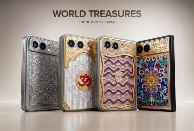 Caviar Rilis iPhone Duo Mewah Seharga Rp1,4 Miliar, Dibalut Emas 18K dan Berlian