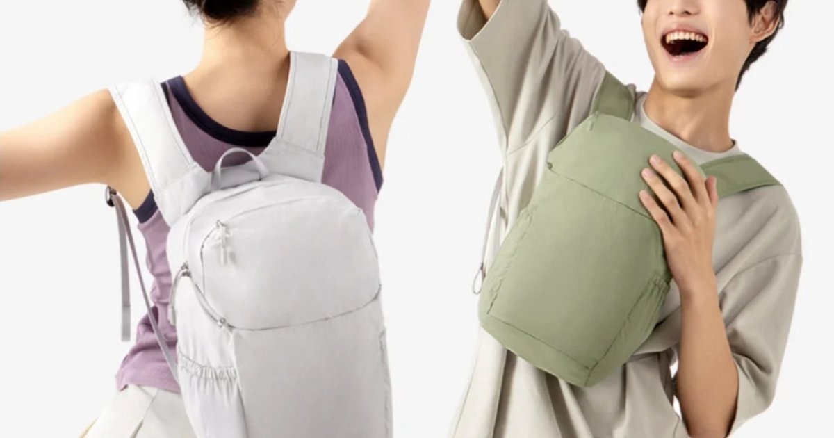 Xiaomi Mijia Rilis Tas Ransel Lipat 140 Gram, Anti-Air dan Dibanderol Rp150 Ribuan
