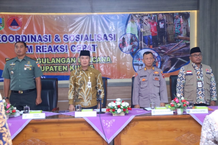 Rapat Koordinasi Mitigasi dan Penanggulangan Bencana, Bupati Hartopo Apresias Terbentuknya TRC