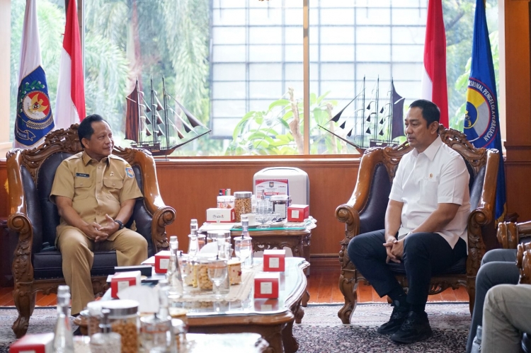 Kepala LKPP Temui Mendagri Laporkan Progres Belanja APBN/APBD Melalui E-Katalog