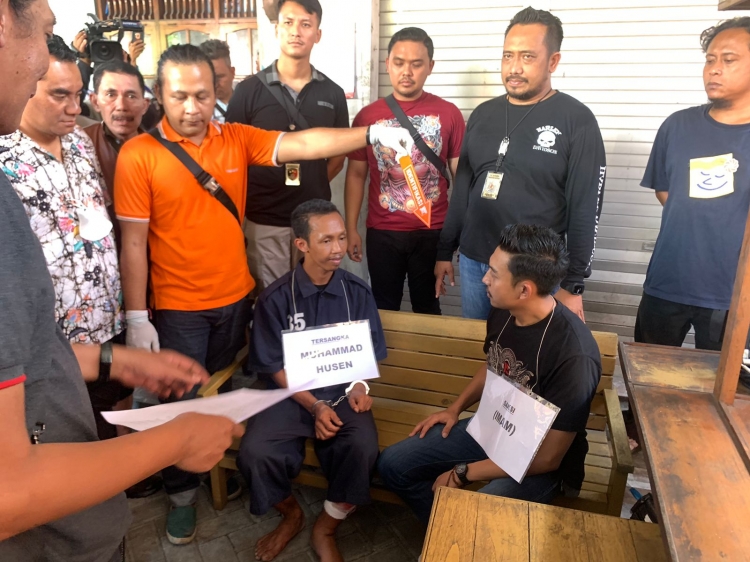 Pra-rekonstruksi Mutilasi Mulawarman: Total Sebanyak 102 Adegan