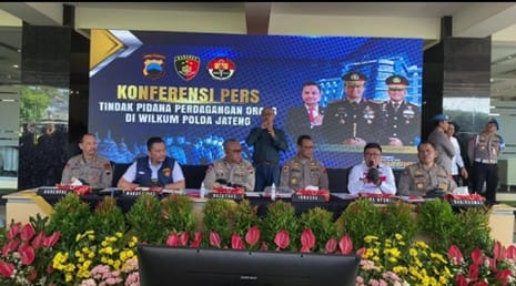 Kapolda Jateng Ungkap Kejahatan Perdagangan Orang