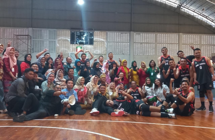Tim Basket Jateng Melaju ke Final Pornas 2023