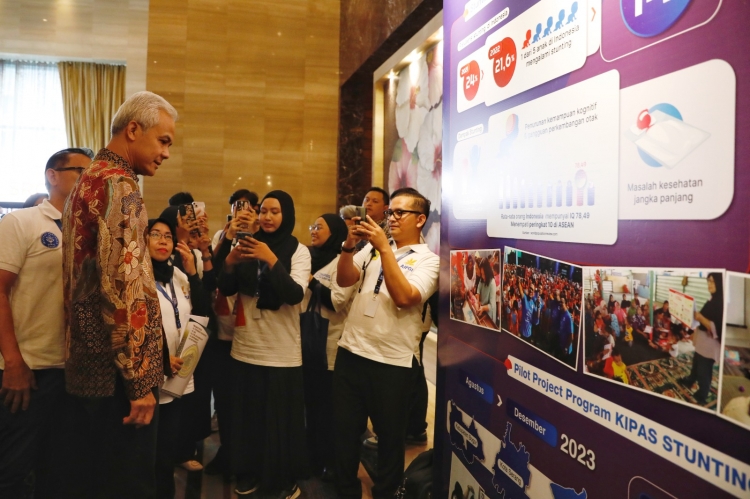 Ganjar Senang APINDO Ikut Tangani Stunting dan Dampingi UMKM