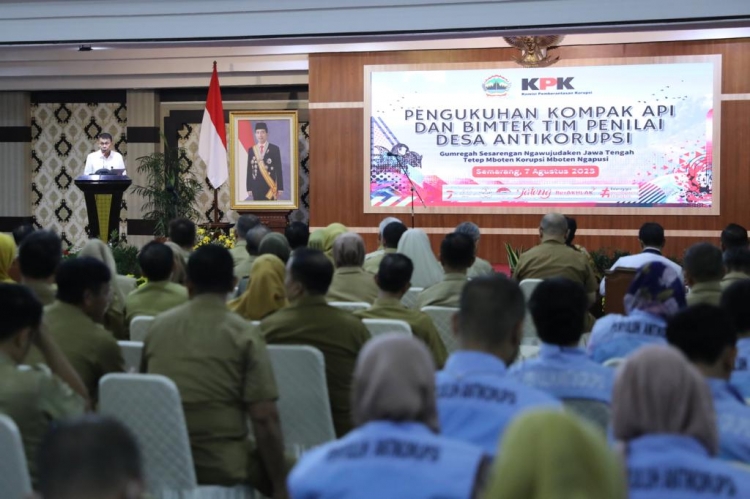 Para Bupati di Jateng Sebut Semangat Antikorupsi Mengakar hingga Desa