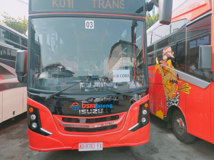 Bus Trans Jateng Koridor Solo – Wonogiri Mulai Beroperasi, Diharapkan Angka Kecelakaan Pelajar Berkurang