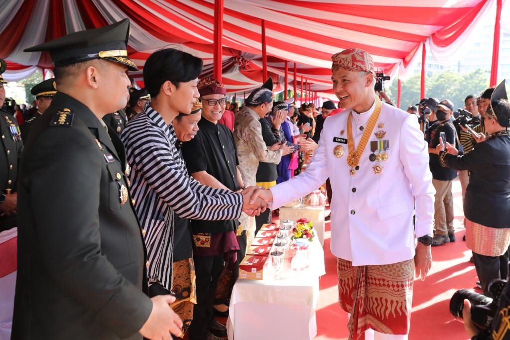 HUT ke-78 RI, Ganjar Ucapkan Terima Kasih kepada Petani, Nelayan, Buruh, hingga ASN