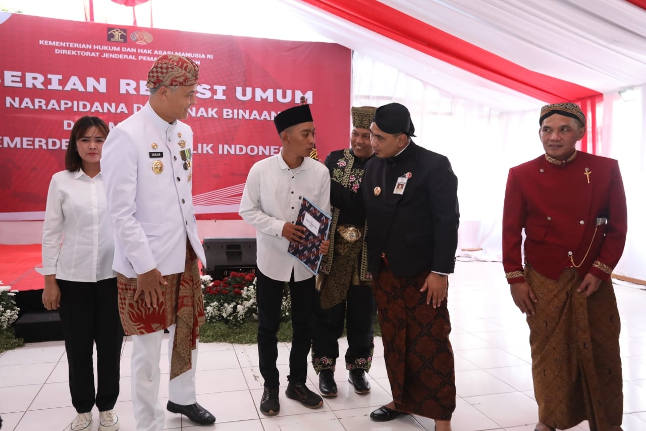 Wagub Jateng Taj Yasin Minta Narapidana Penerima Remisi Bebas, Beri Contoh Positif di Tengah Masyarakat