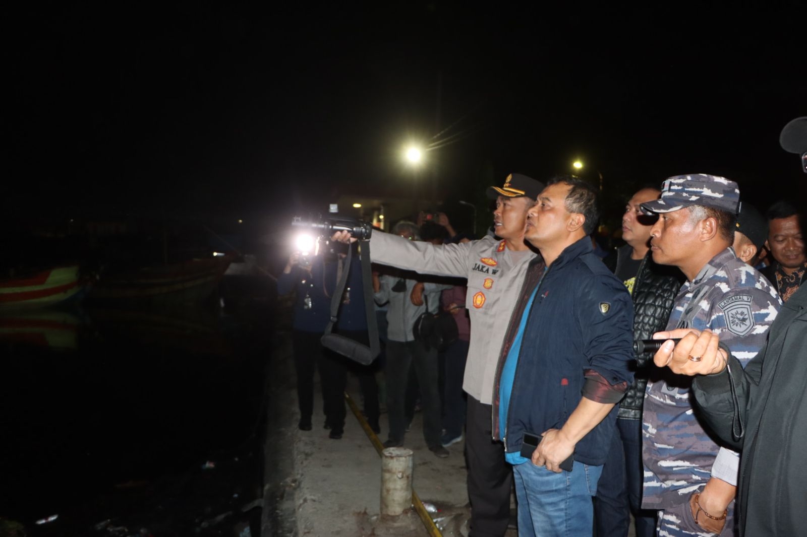 Cek TKP Kebakaran Kapal di Kota Tegal, Ini Penjelasan Kapolda Jawa Tengah