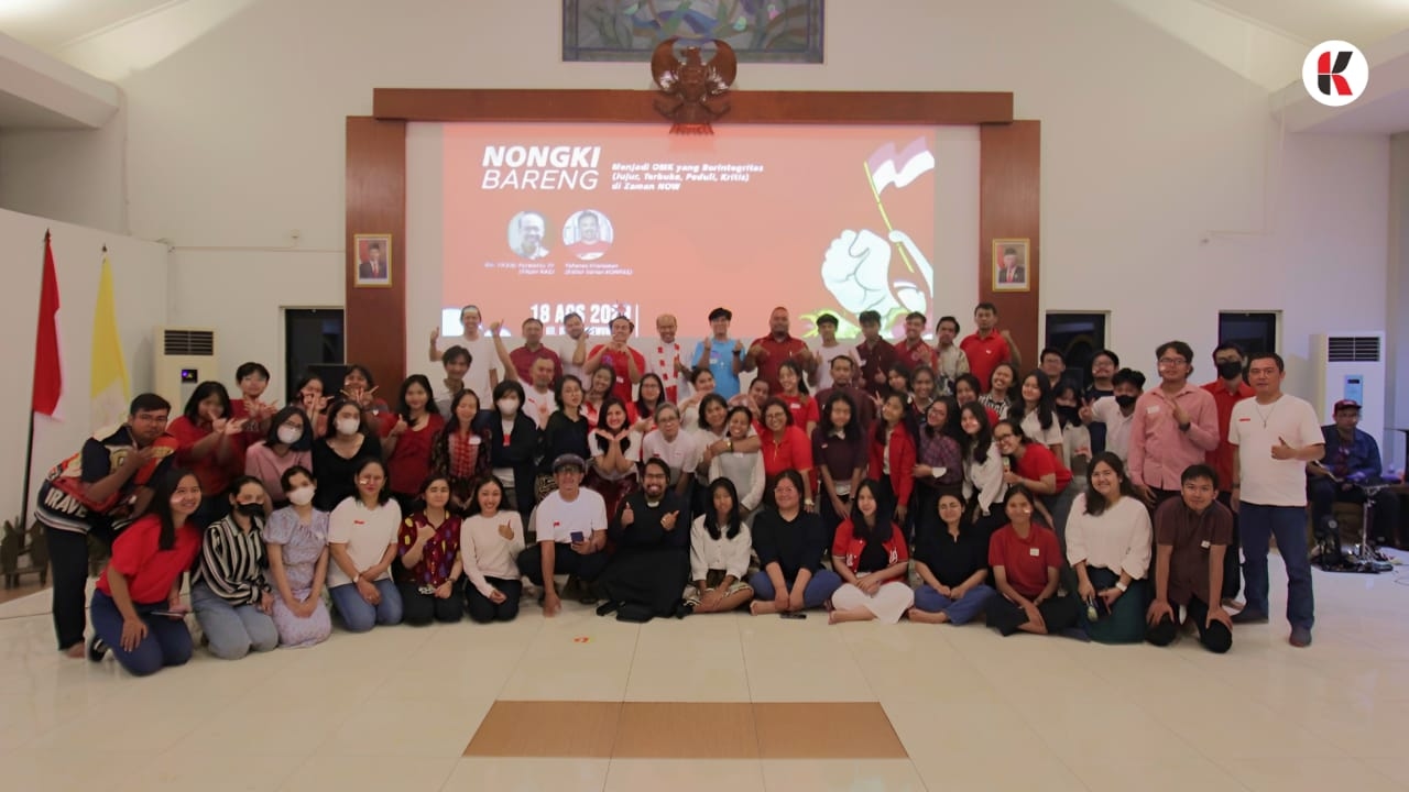 Membangun Orang Muda yang Berintegritas, Gereja Santa Maria Fatima Banyumanik Gelar Acara Nongki Bareng