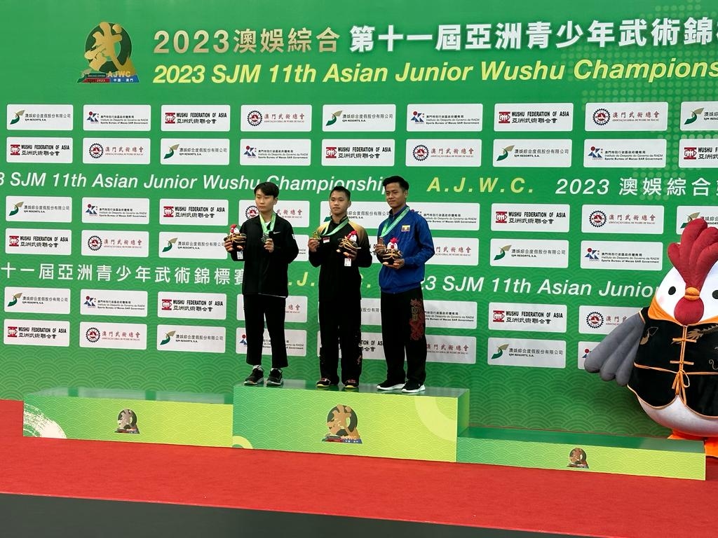 Atlet Wushu Kota Semarang Pecahkan Rekor di Kejuaraan Junior Asia di Cina