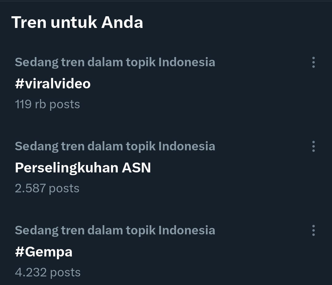 Webinar Perselingkuhan ASN Trending di Twitter, KASN Terima Ratusan Laporan