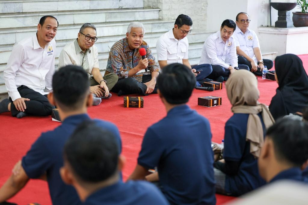 Menuju Bonus Demografi, Ganjar Dorong Indonesia Kirim Skilled Labour ke LN