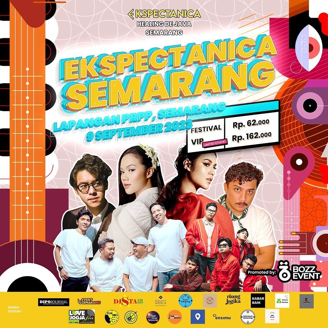 Konser Musik Ekspectanica Semarang 2023 Siap Menghibur Masyarakat Kota Semarang