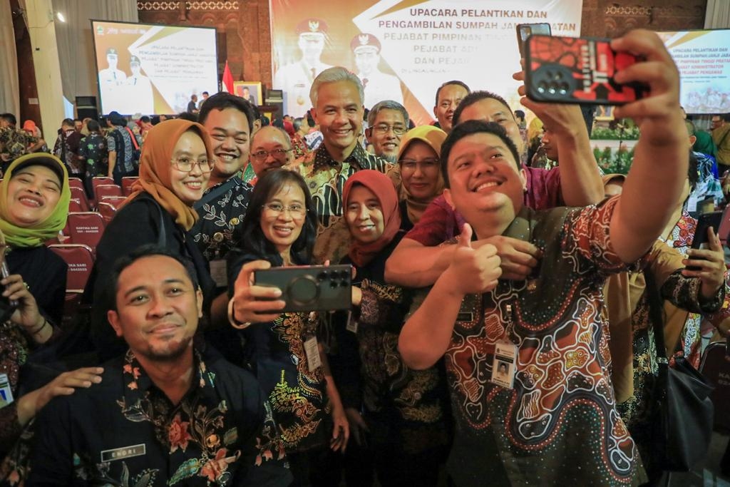 Jaga Integritas ASN, Pesan Terakhir Ganjar Pranowo sebagai Gubernur Jateng Selama 10 Tahun