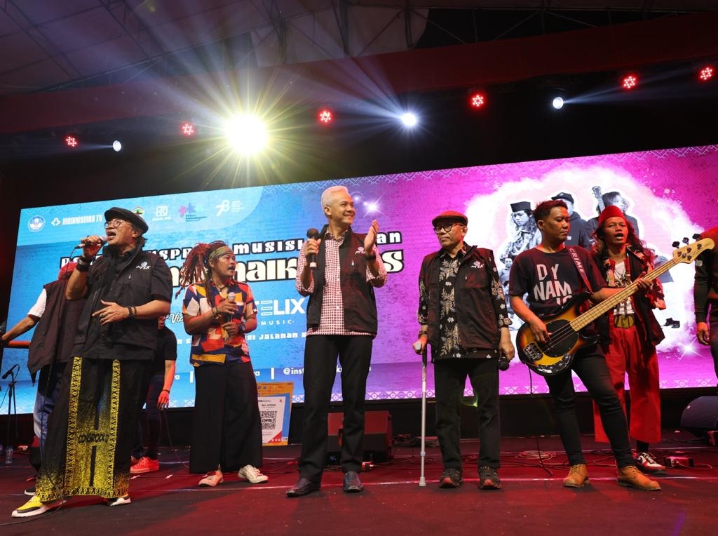 Perluas Ruang Berkarya Musisi Jalanan, Ganjar: Harus Buat Lebih Banyak Event