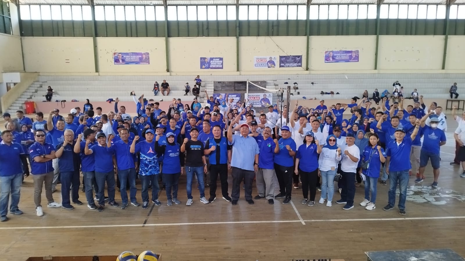 Partai Demokrat Gelar Fun Game Multi Turnamen Peringati 22 Tahun Berdirinya DPC Kota Semarang