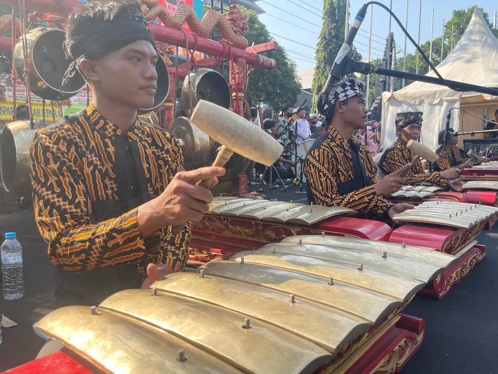 Penggiat Seni Tradisi Ikut Mangayubagyo dalam Pesta Rakyat 'Terima Kasih Jawa Tengah'