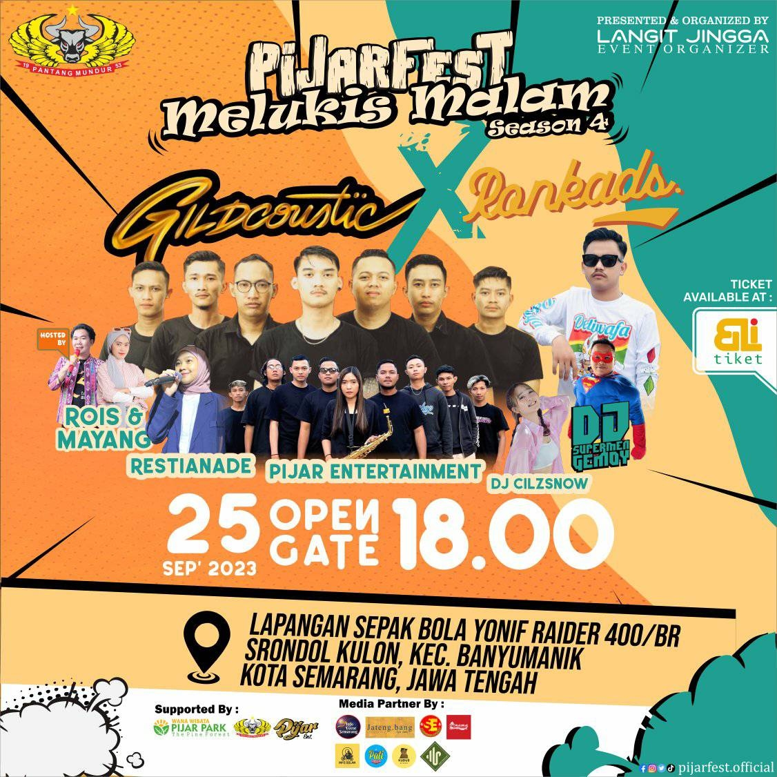 Pijar Fest Melukis Malam Season 4 Hadir di Banyumanik Semarang, Buruan Cek Tiketnya!