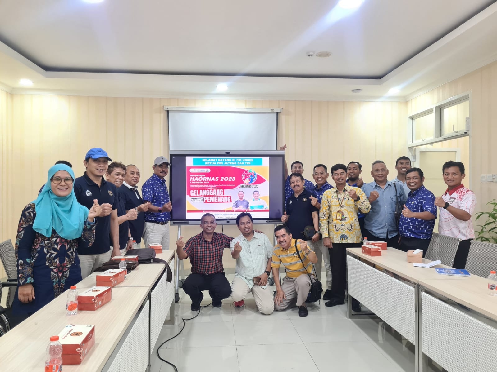 Perdalam Ilmu Jurnalisme Olahraga, FIK Unnes Gandeng PWI Jateng