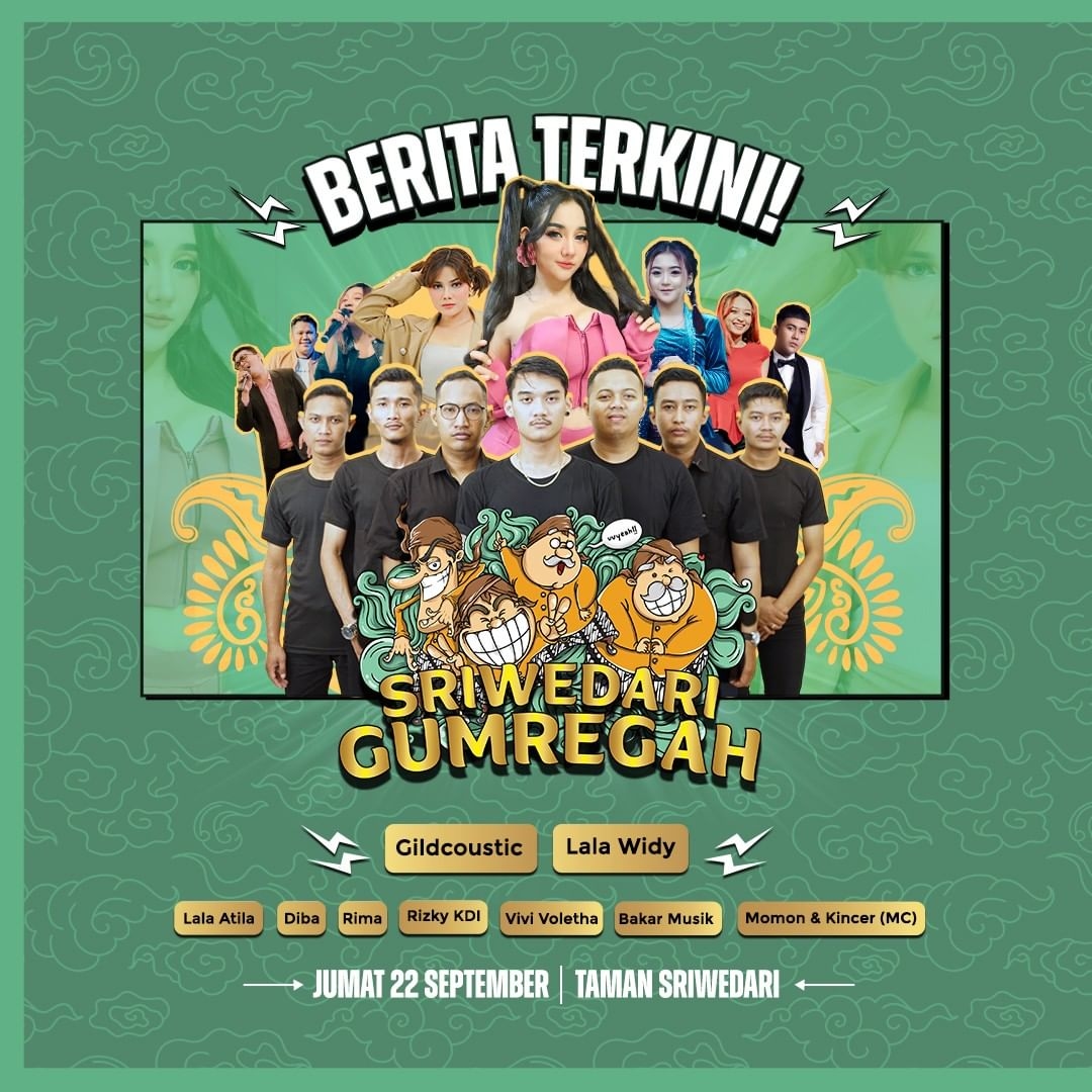 Event Sriwedari Gumregah Siap Menghibur Masyarakat Solo dengan Banyak Musisi Ternama