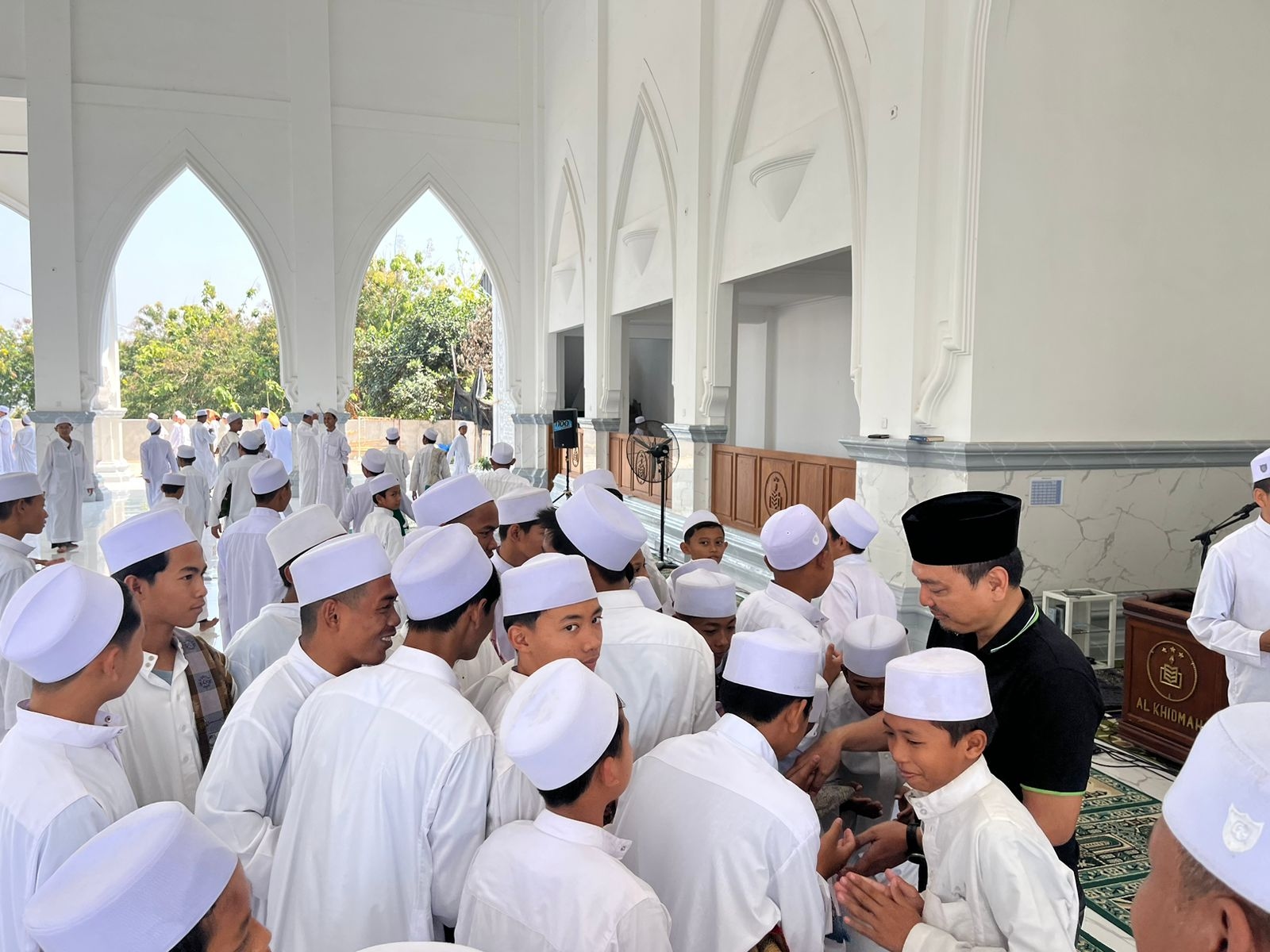 Jelang Laga Hadapi Persis, PSIS Didoakan Santri Ponpes